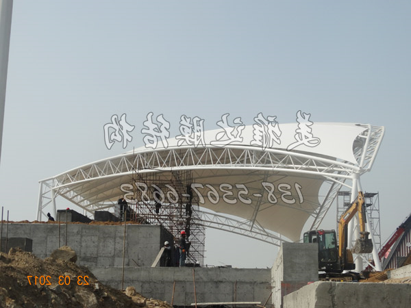 潍坊滨海沙滩膜结构工程